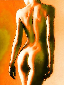 Female Nude | Charming Backside by Dirk H. Wendt