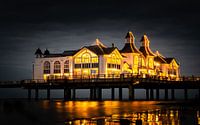 Ostsee-Panorama mit Blick auf die Seebrücke Sellin