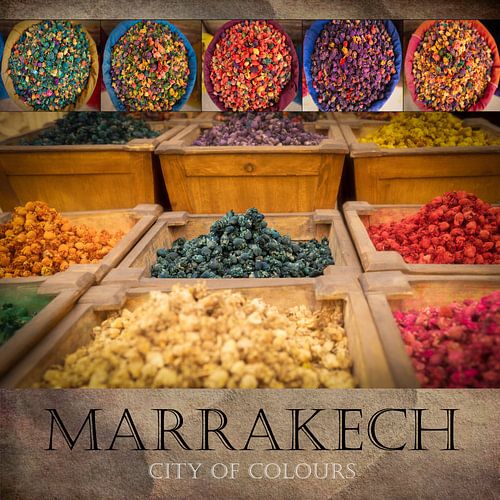 Marrakech, ville des couleurs