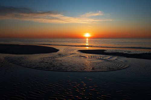 Opkomend tij bij Petten