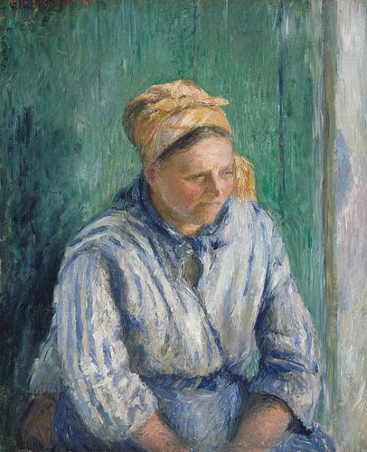 Wasvrouw, Studie, Camille Pissarro