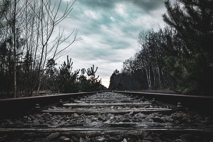 Abandoned railway by Eddy Smets