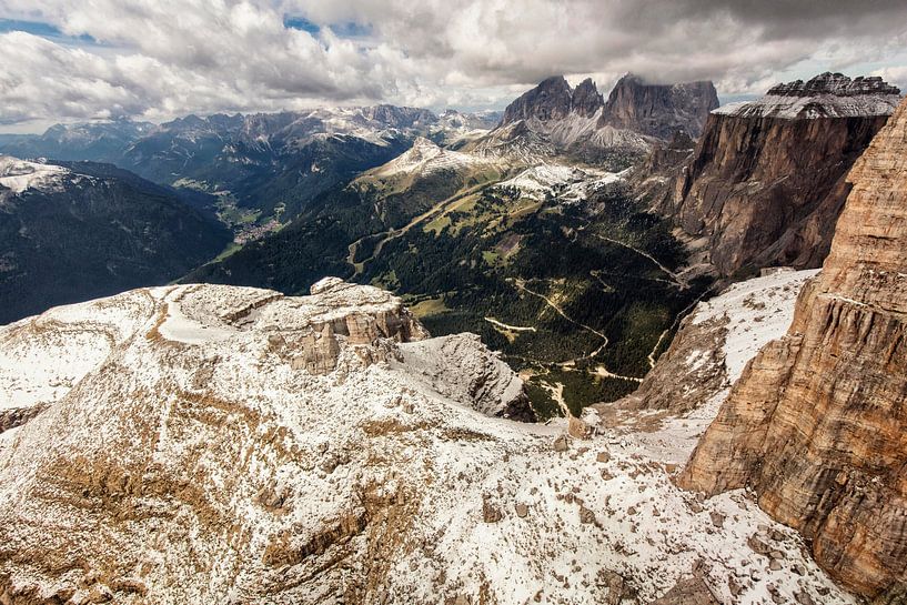 Sass Pordoi by Rob Boon