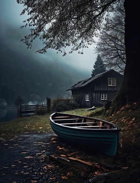 Boat romance by fernlichtsicht