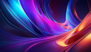Farben mit Wellen und Muster