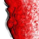 Abstrakte Kunst - Red Woman von Patricia Piotrak Miniaturansicht