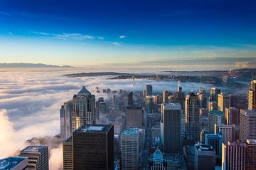 Himmelsblick Seattle von Marco Faasse