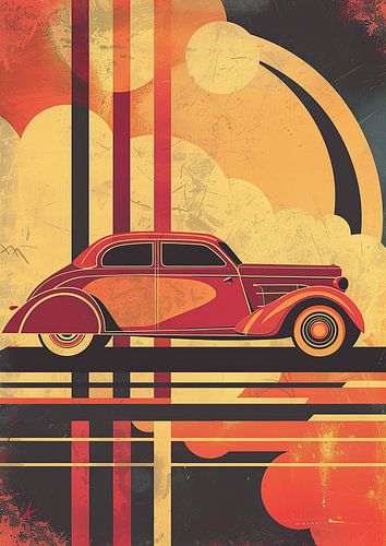 Art Deco car