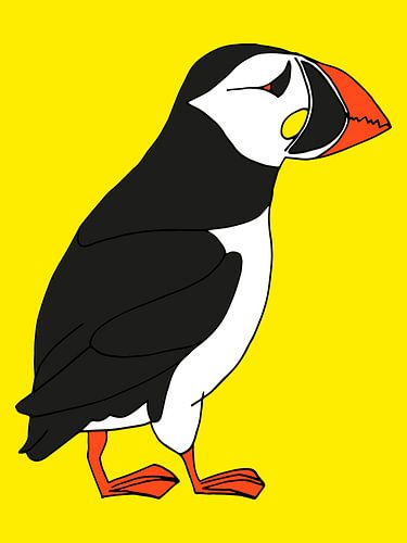 Papegaaiduiker in het Geel