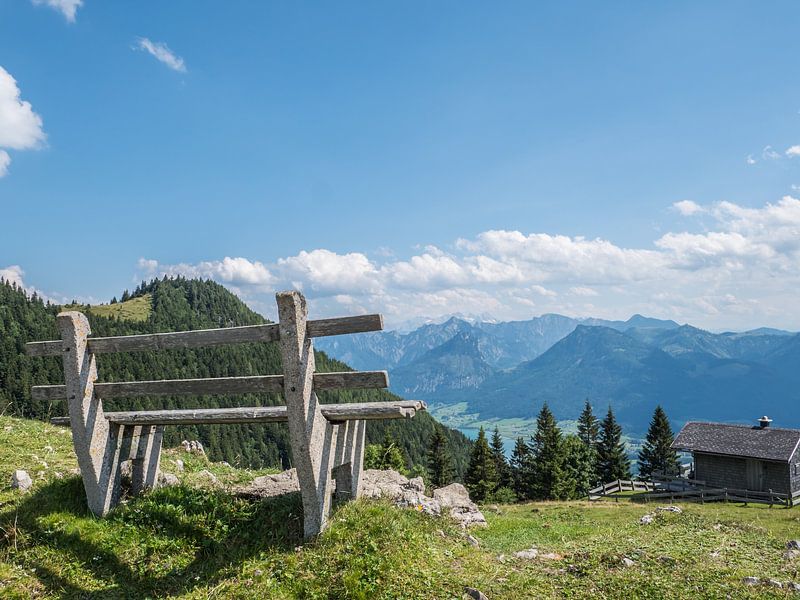 Vue sur les Alpes dans le Salzburger Land en Autriche par Animaflora PicsStock