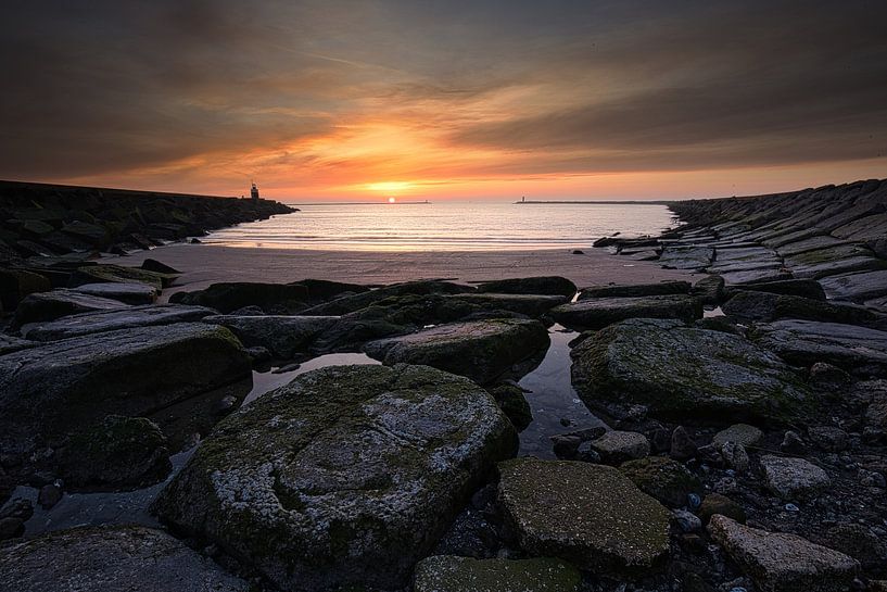 North Pier at the inlet by peterheinspictures