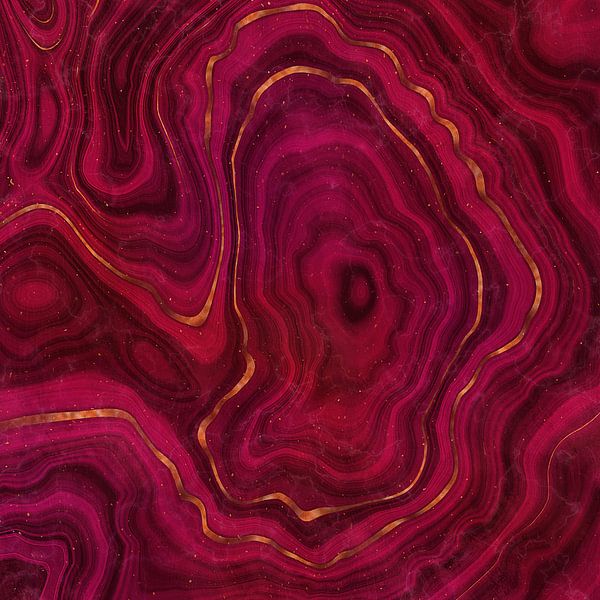 Roter Achat Textur 05 von Aloke Design