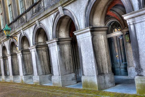 Kleur Poorten binnenhof Den Haag
