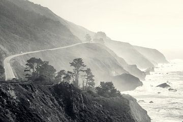Highway 1 - Californie van Keesnan Dogger Fotografie