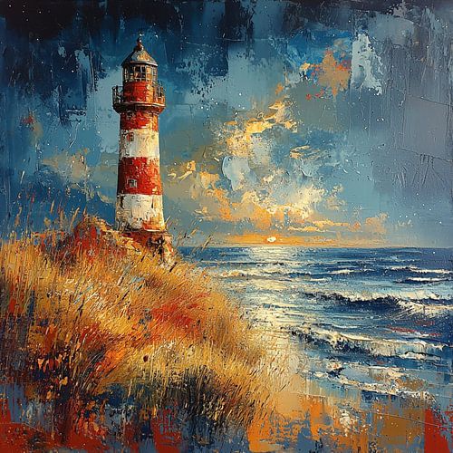 Lighthouse of sketch