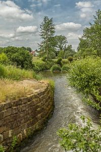 Uitzicht op Herberg de Smidse in Epen von John Kreukniet