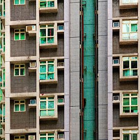 Hongkong-Wolkenkratzer von Marco Rutten
