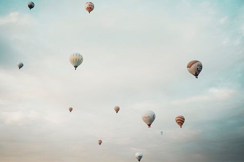 Hot air balloons in Turkey | Print on the wall