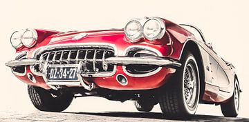 Little red Corvette von marco de Jonge