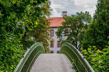 Paysage de parc à couper le souffle au château d'Elisabethenburg sur Oliver Hlavaty