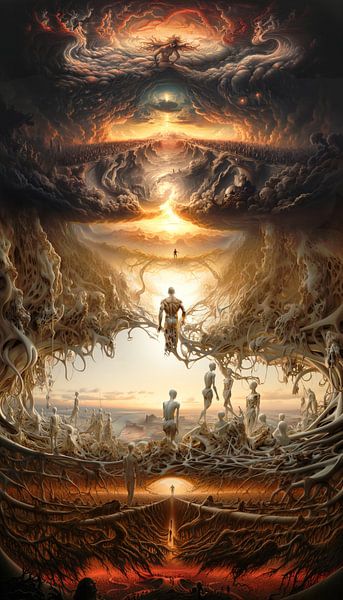 Le ciel et l'enfer par Roy Lemme