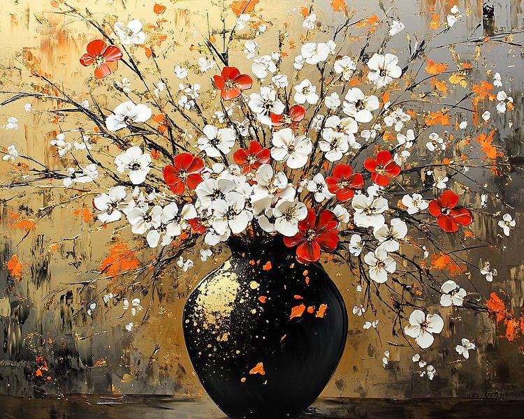 Floral Composition 64.8291 by ARTEO Paintings