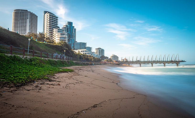 Der Strand von Durban in Südafrika. von Claudio Duarte