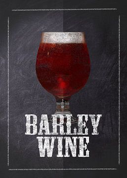 Beer - Barley Wine by JayJay Artworks