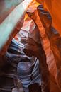 Spectaculaire lichtinval in Antelope Canyon van Rietje Bulthuis thumbnail