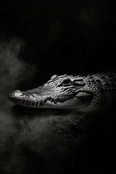 Krokodil van Poster Art Shop