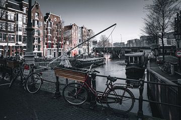 Amsterdam in Nederland is niet alleen zwart en wit van Thilo Wagner