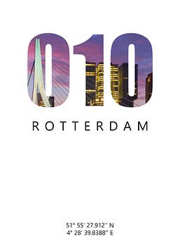 010 Rotterdam tekst voor o.a. poster / affiche van Anton de Zeeuw