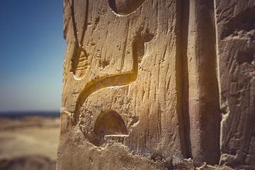 Die Tempel Ägyptens 14 von FotoDennis.com | Werk op de Muur