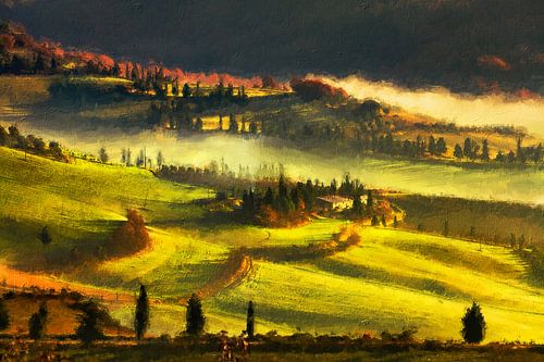 Sunrise in Tuscany (painting)