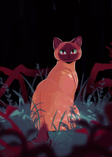Schnurrhaare und Wunder: Das Porträt einer Katze&#039;s von Grease New