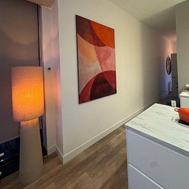 Customer photo: Modern minimalist artwork by Modern Collection, on ArtFrame