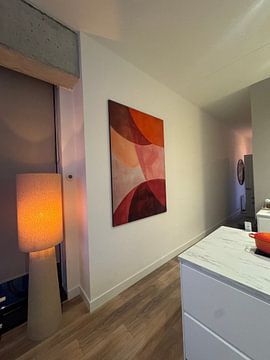 Klantfoto: Modern minimalistisch kunstwerk van Modern Collection