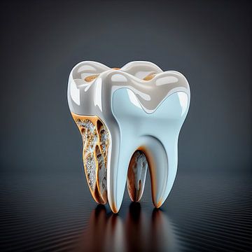 3d tooth illustration by Animaflora PicsStock