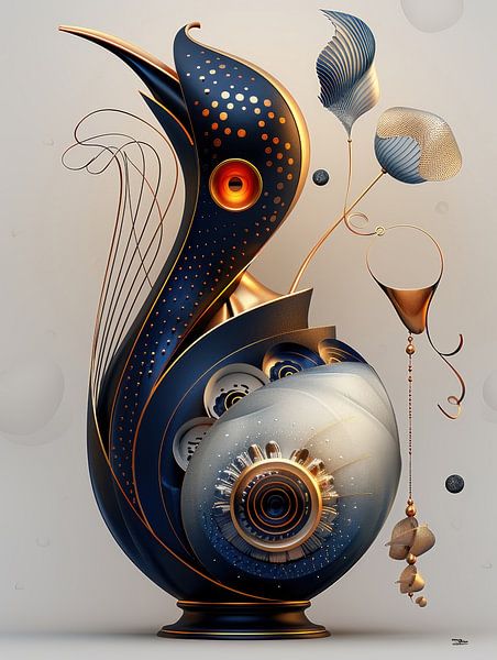 sculpture from animal and man by Gelissen Artworks