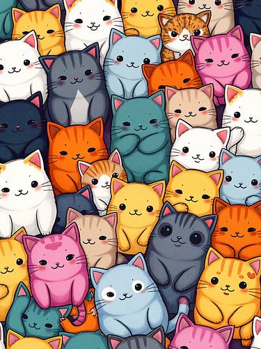 Wereld van schattige katjes