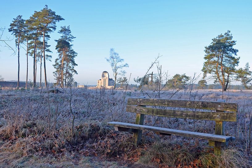 Bankje bij Radio Kootwijk by Jaimy Buunk