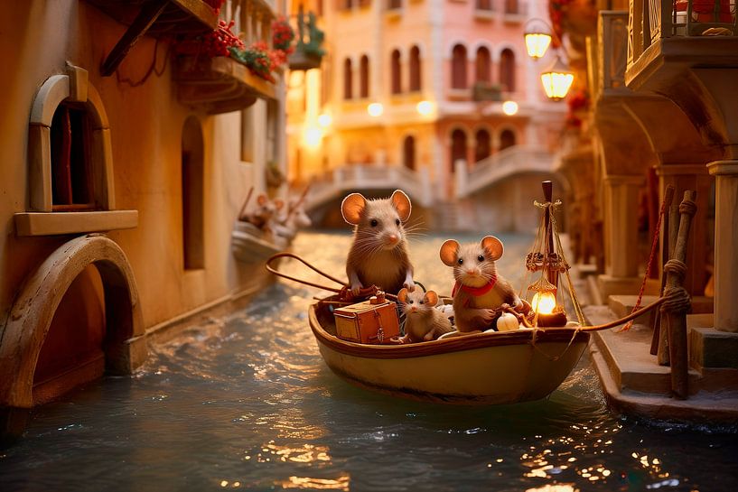 Holiday in Venice van Harry Hadders Design