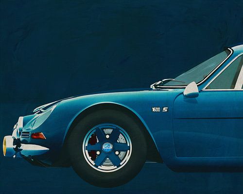 Alpine Renault 1600-S 1973 Zijdelingse voorkant