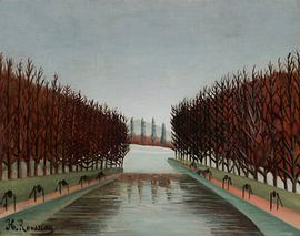 Le canal (ca. 1905) von Henri Rousseau. von Studio POPPY