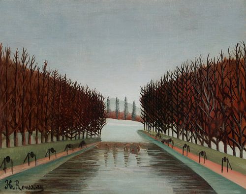 Le canal (ca. 1905) by Henri Rousseau.