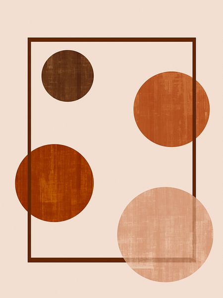 Modern Circles 1 by Georgia Chagas