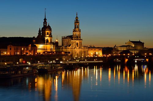 Dresden bij nacht