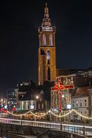 Die nächtliche Pracht der St. Christophorus-Kathedrale und der Roerkade