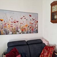 Klantfoto: Veldbloemen van Whale & Sons, als ArtFrame