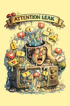 Attention Spilled Everywhere at Once by Candra Widiantoro